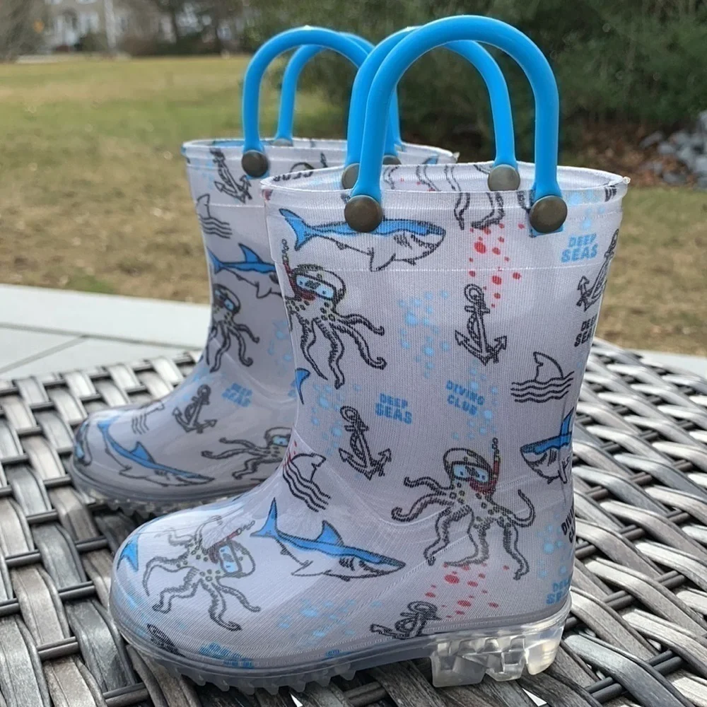 Zac & EVAN Toddler Rain Boots